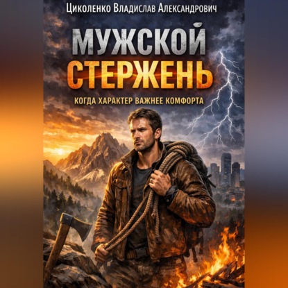 Обложка книги «Мужской стержень, когда характер важнее комфорта!»