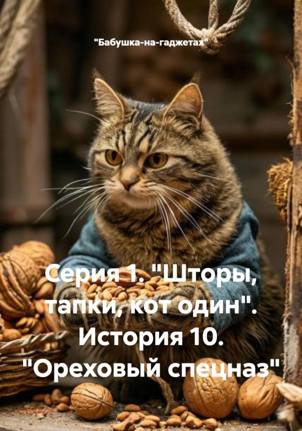 Обложка книги «Серия 1. "Шторы, тапки, кот один". История 10. "Ореховый спецназ"»