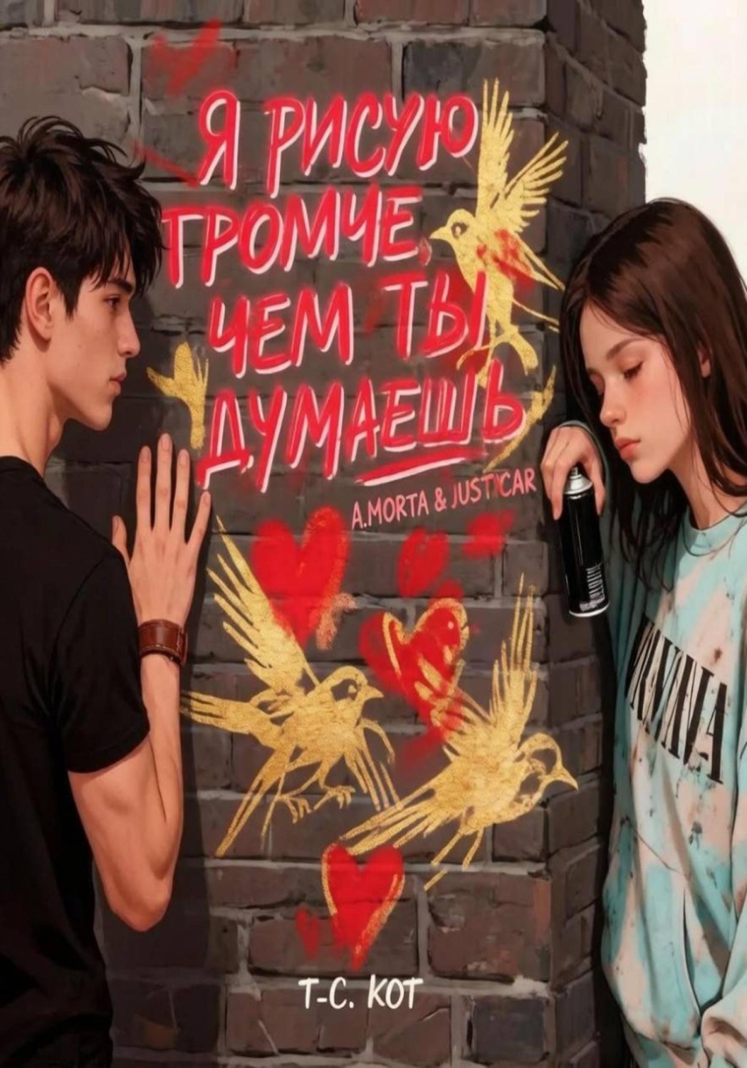Обложка книги «Я рисую громче, чем ты думаешь»