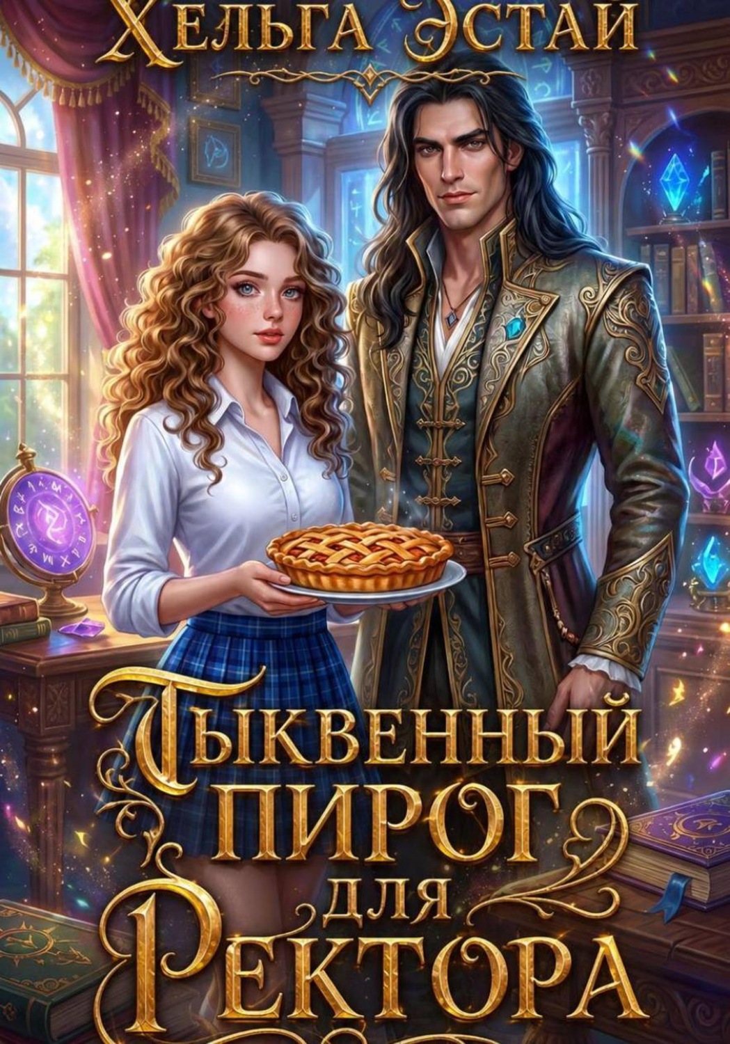 Обложка книги «Тыквенный пирог для ректора»