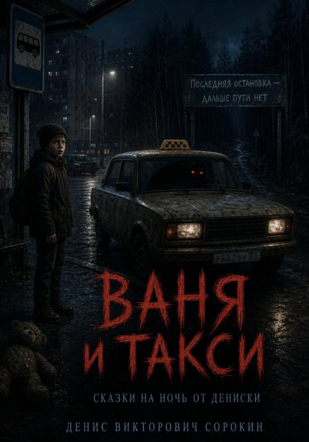 Обложка книги «Ваня и такси»