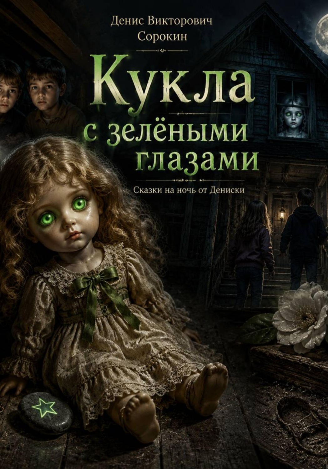 Обложка книги «"Кукла с зелёными глазами".»