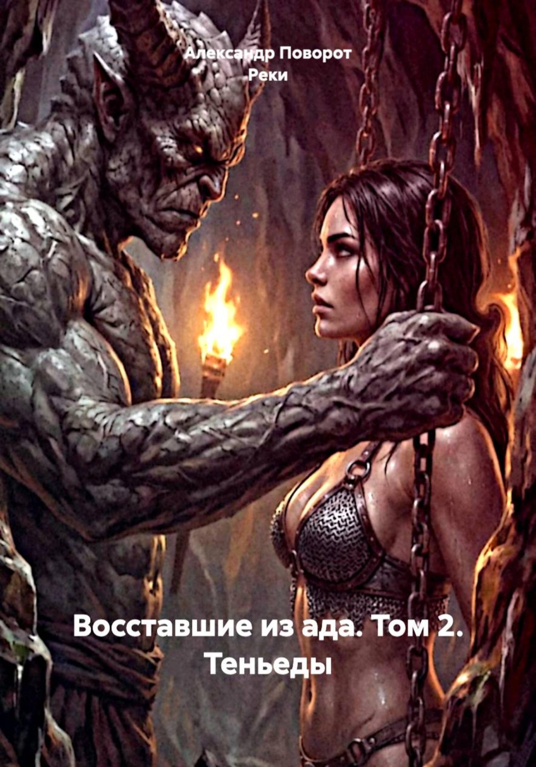Обложка книги «Восставшие из ада. Том 2. Теньеды»