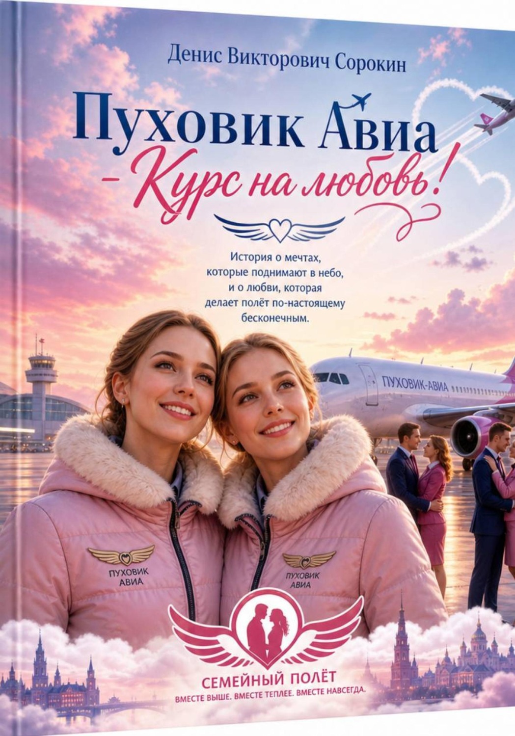 Обложка книги «"Пуховик Авиа - Курс на любовь!"»