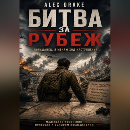 Обложка книги «Битва за рубеж (Попаданец. Я меняю ход наступления)»