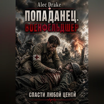 Обложка книги «Попаданец. Военфельдшер: Спасти любой ценой»
