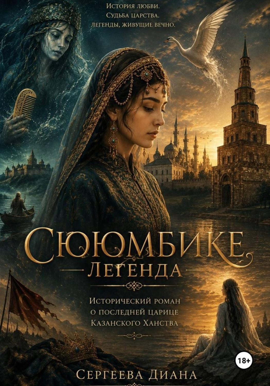 Обложка книги «Сююмбике. Легенда»