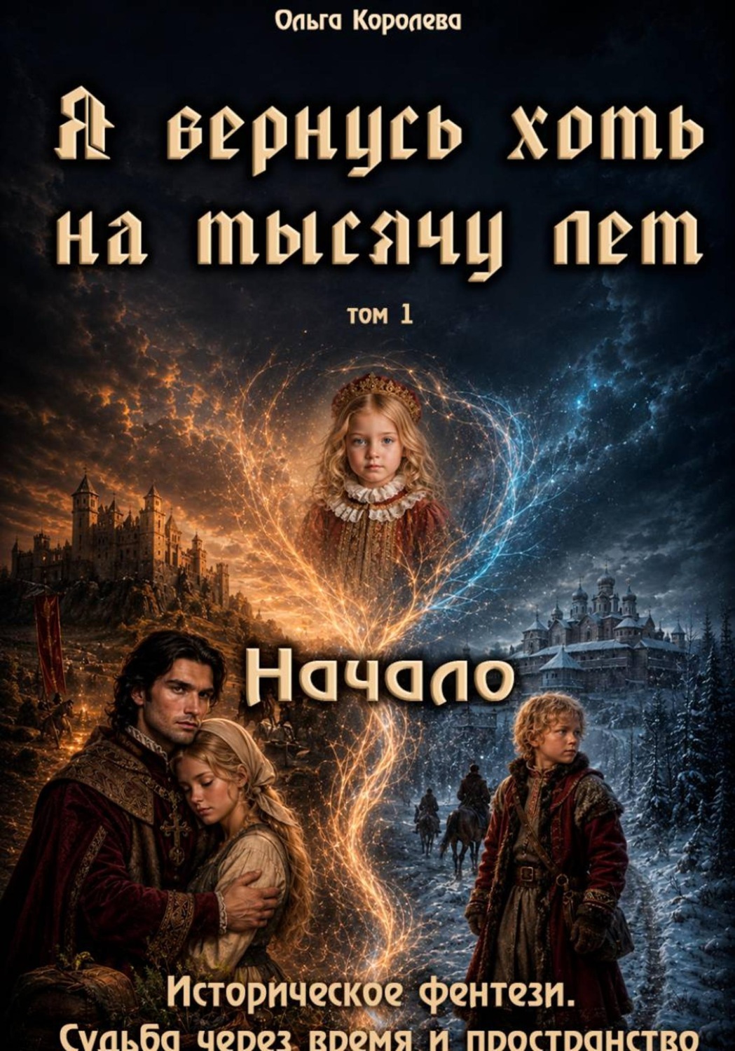 Обложка книги «Я вернусь хоть на тысячу лет. Начало»