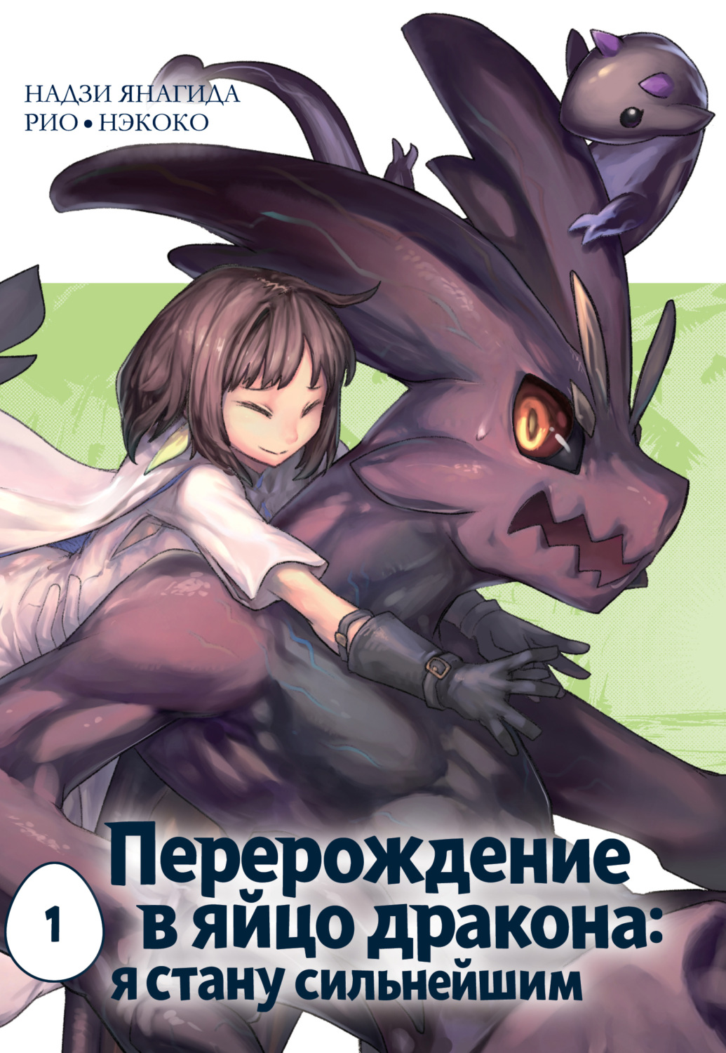 Обложка книги «Перерождение в яйцо дракона: я стану сильнейшим. Том 1»