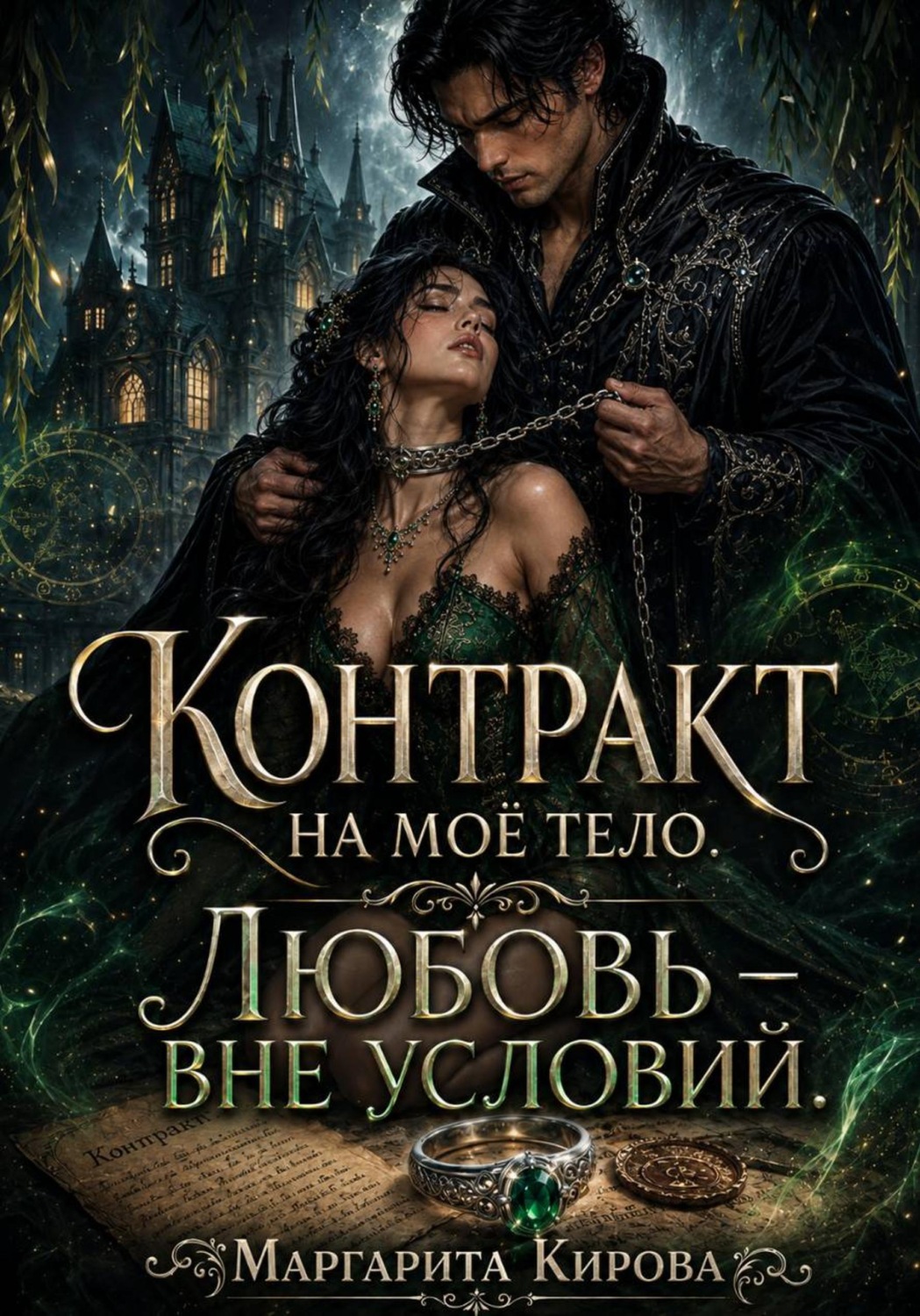 Обложка книги «Контракт на моё тело. Любовь – вне условий»