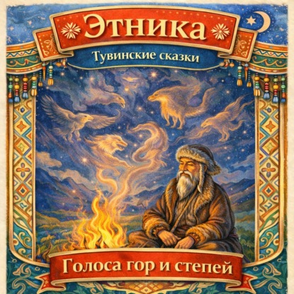 Обложка книги «Голоса гор и степей: тувинские сказки»