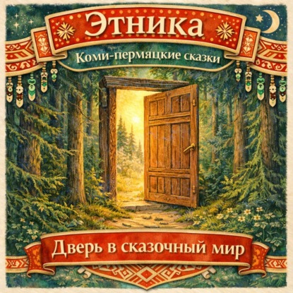 Обложка книги «Дверь в сказочный мир: коми-пермяцкие сказки»