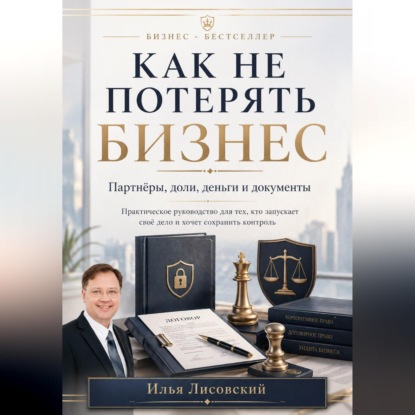 Обложка книги «Как не потерять бизнес. Партнёры, доли, деньги и документы: практическое руководство для тех, кто запускает своё дело и хочет сохранить контроль»