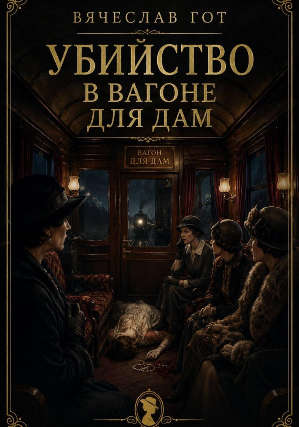 Обложка книги «Убийство в вагоне для дам»