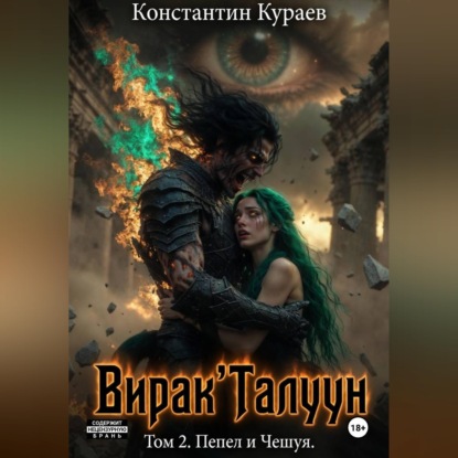 Обложка книги «Вирак'Талуун. Том 2. Пепел и Чешуя.»