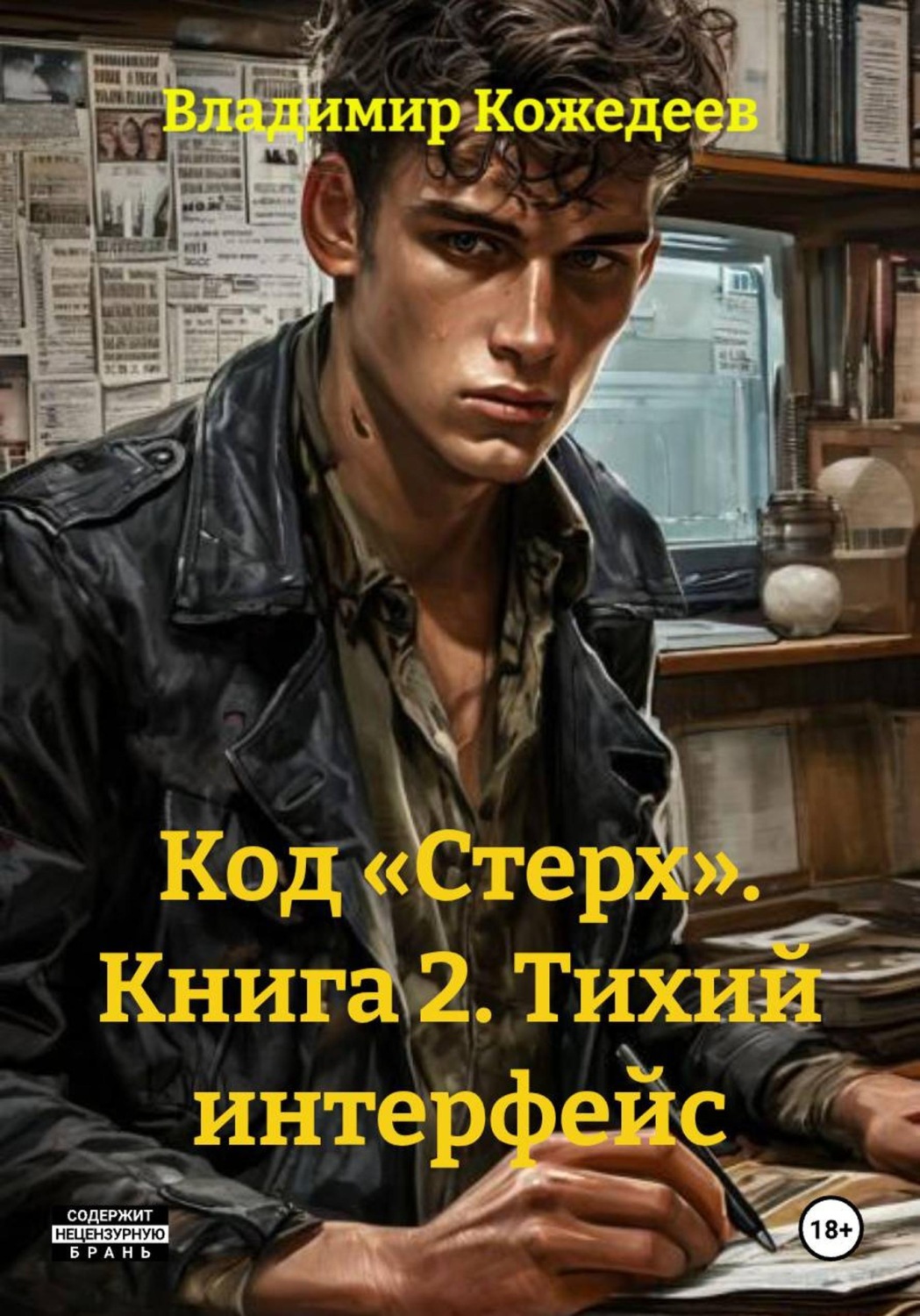 Обложка книги «Код «Стерх». Книга 2. Тихий интерфейс»