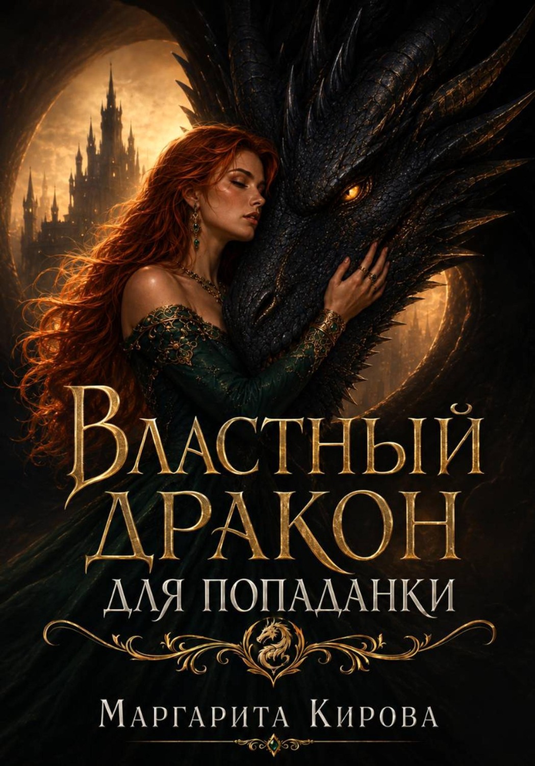 Обложка книги «Властный дракон для попаданки»