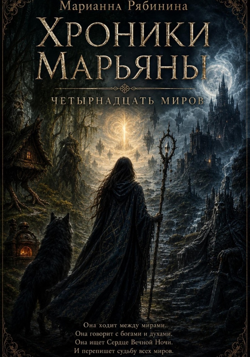 Обложка книги «Хроники Марьяны: Четырнадцать миров»