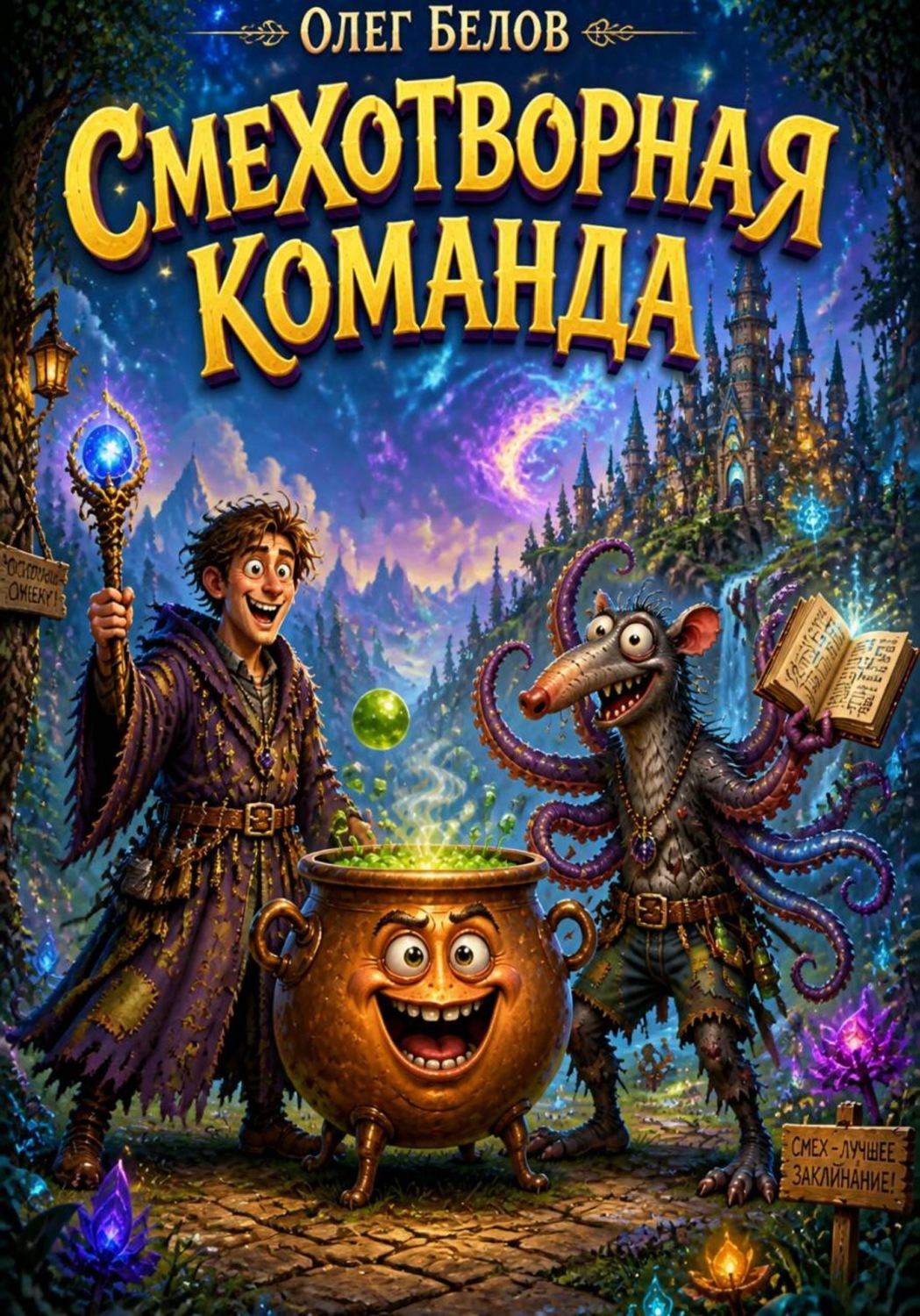 Обложка книги «Смехотворная команда»