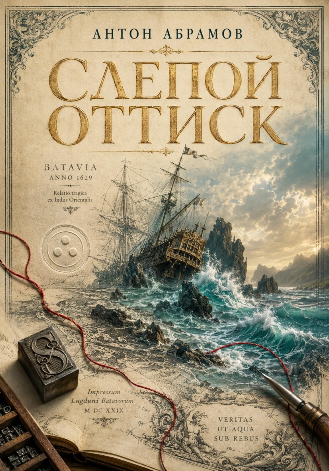 Обложка книги «Слепой оттиск»