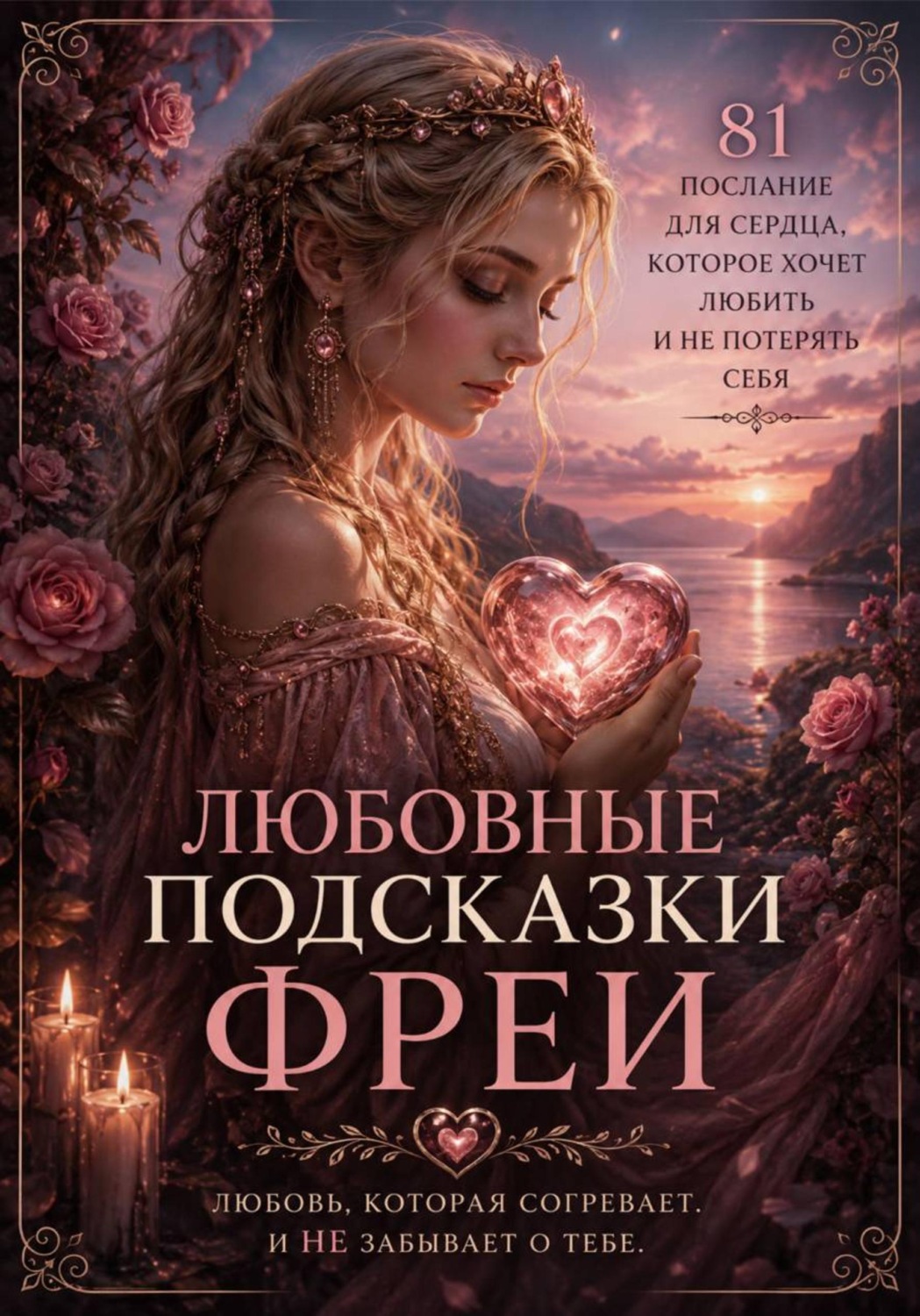 Обложка книги «Любовные подсказки Фреи. 81 послание для сердца, которое хочет любить и не потерять себя»