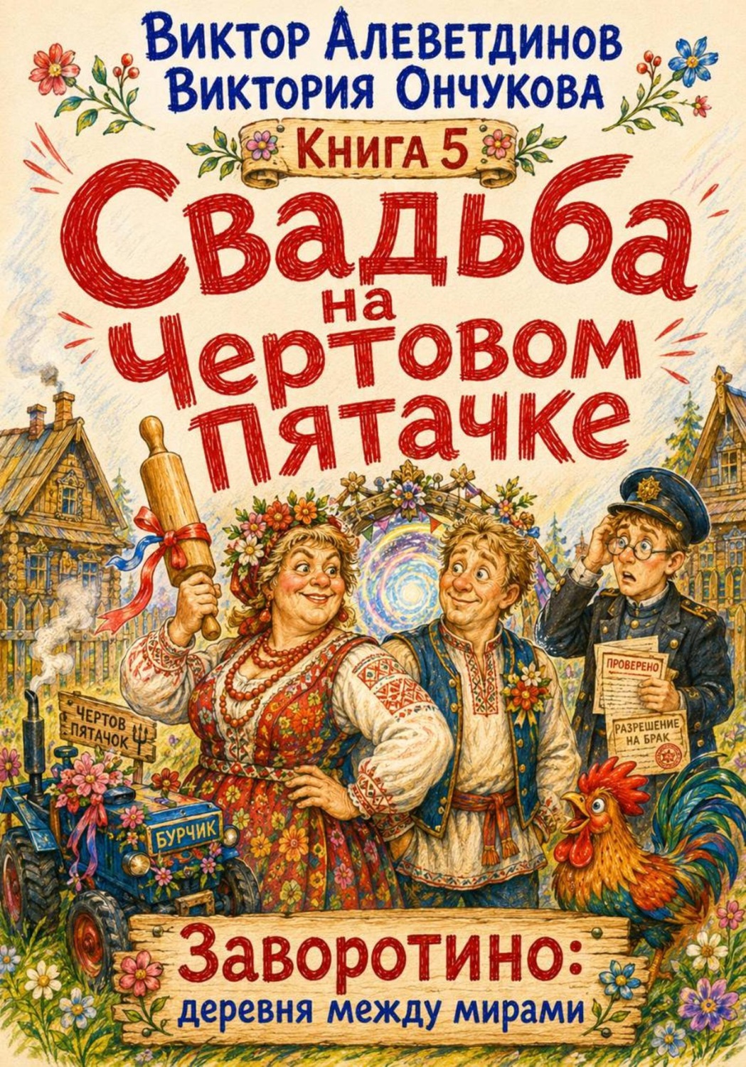 Обложка книги «Свадьба на Чертовом Пятачке»