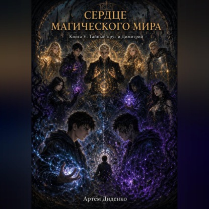 Обложка книги «Сердце магического мира. Книга V: Тайный круг и Димитрий»