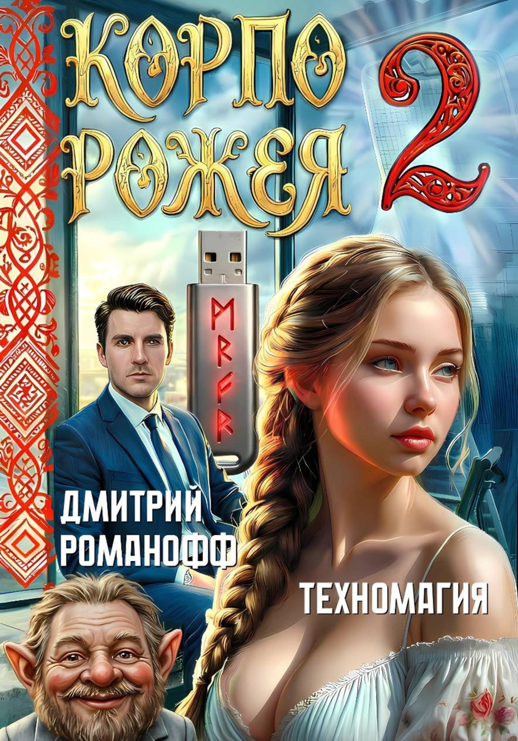 Обложка книги «Корпорожея 2. Техномагия»