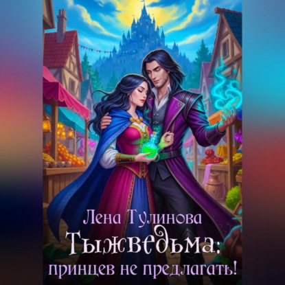 Обложка книги «Тыжведьма! Принцы не кусаются»
