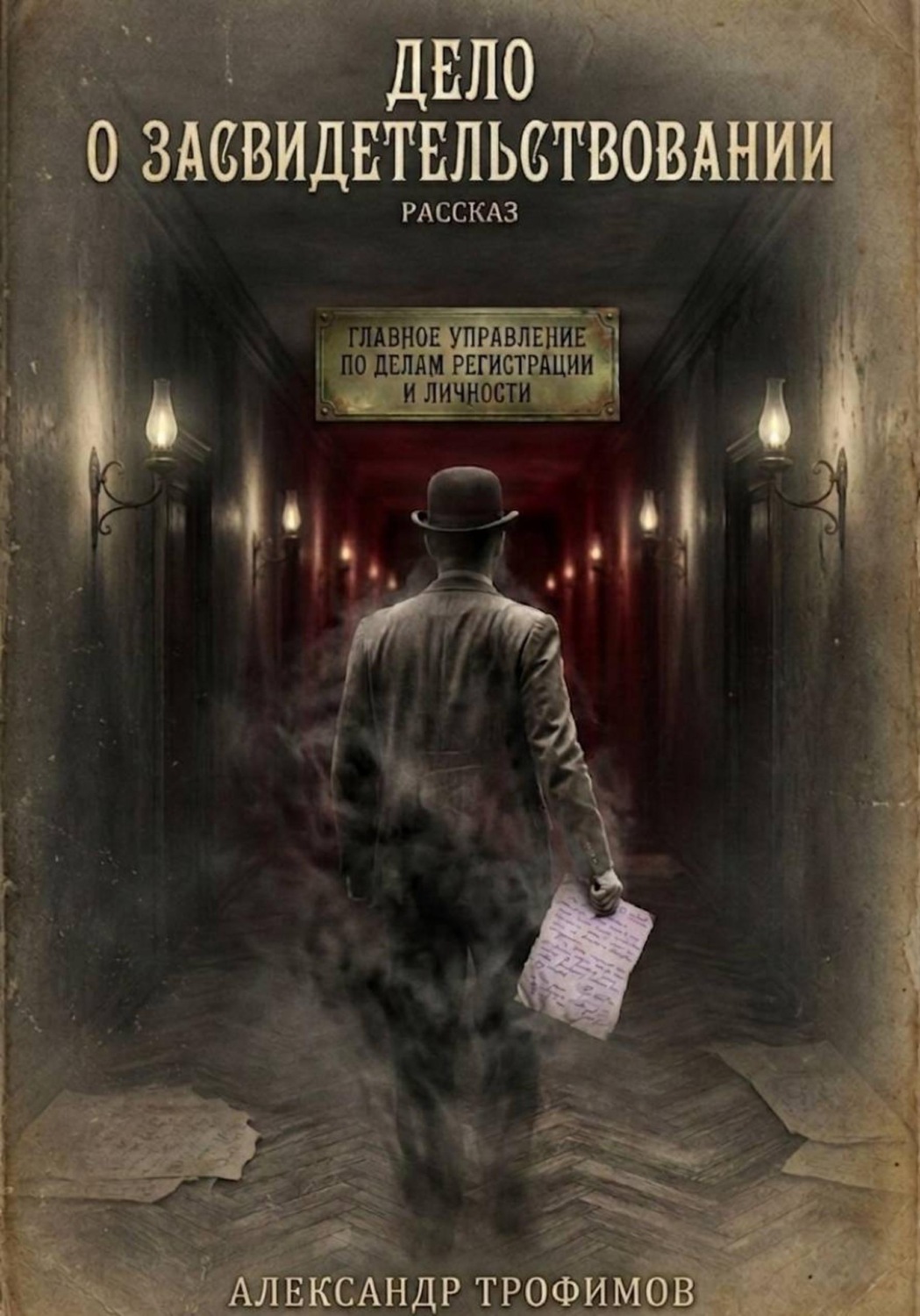 Обложка книги «Дело о засвидетельствовании»