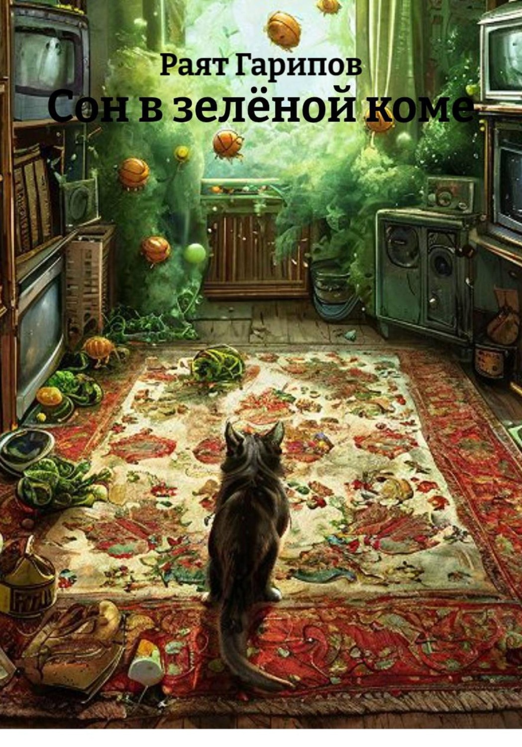 Обложка книги «Сон в зелёной коме»