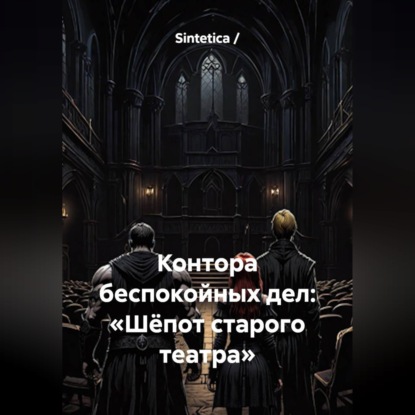 Обложка книги «Контора беспокойных дел: «Шёпот старого театра»»