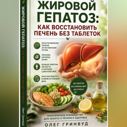 Обложка книги «Жировой гепатоз: как восстановить печень без таблеток»