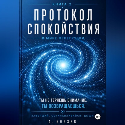 Обложка книги «Протокол спокойствия в мире перегрузки»