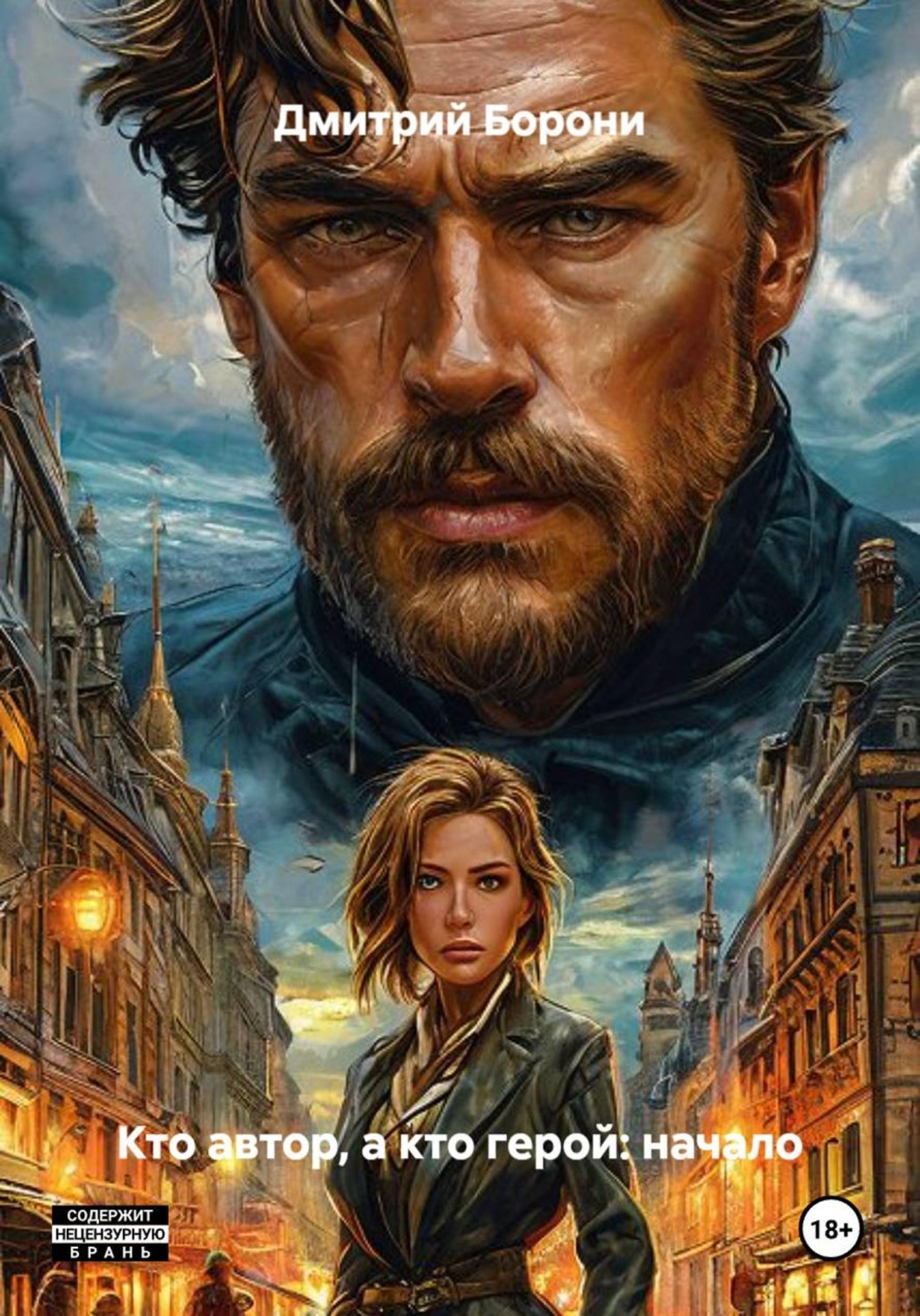 Обложка книги «Кто автор, а кто герой: начало»