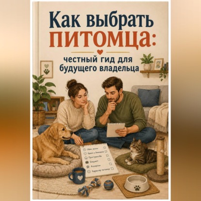 Обложка книги «Как выбрать питомца: честный гид для будущего владельца»