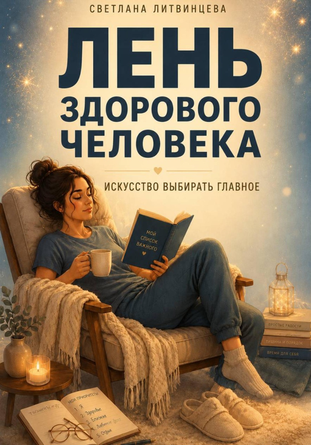 Обложка книги «Лень здорового человека. Искусство выбирать главное»