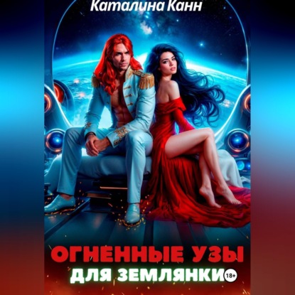 Обложка книги «Огненные узы для землянки»