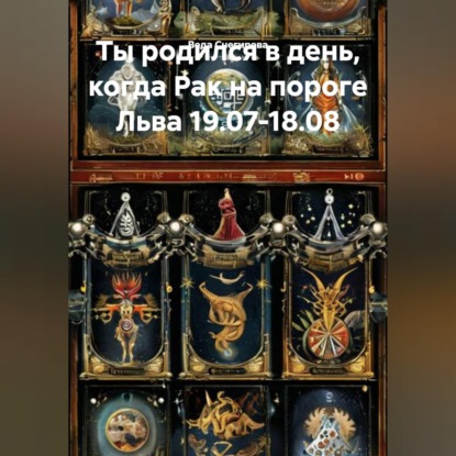 Обложка книги «Ты родился в день, когда-Рак на пороге Льва 19.07-18.08»