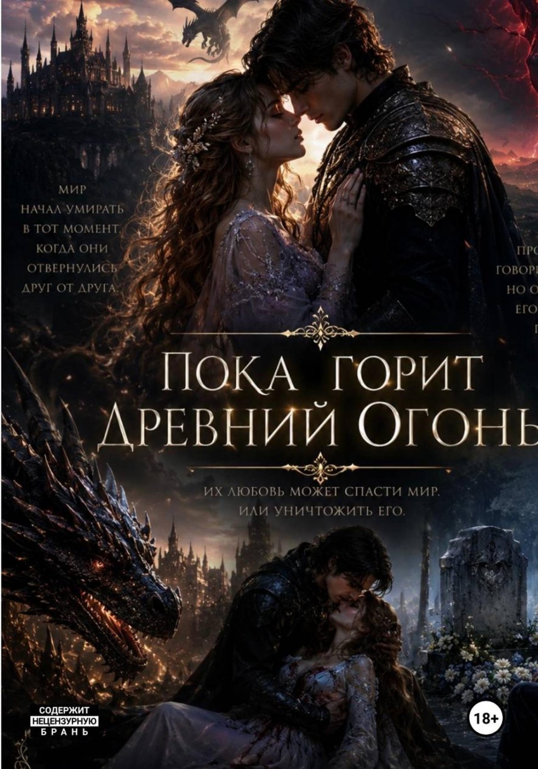 Обложка книги «Пока горит древний огонь»