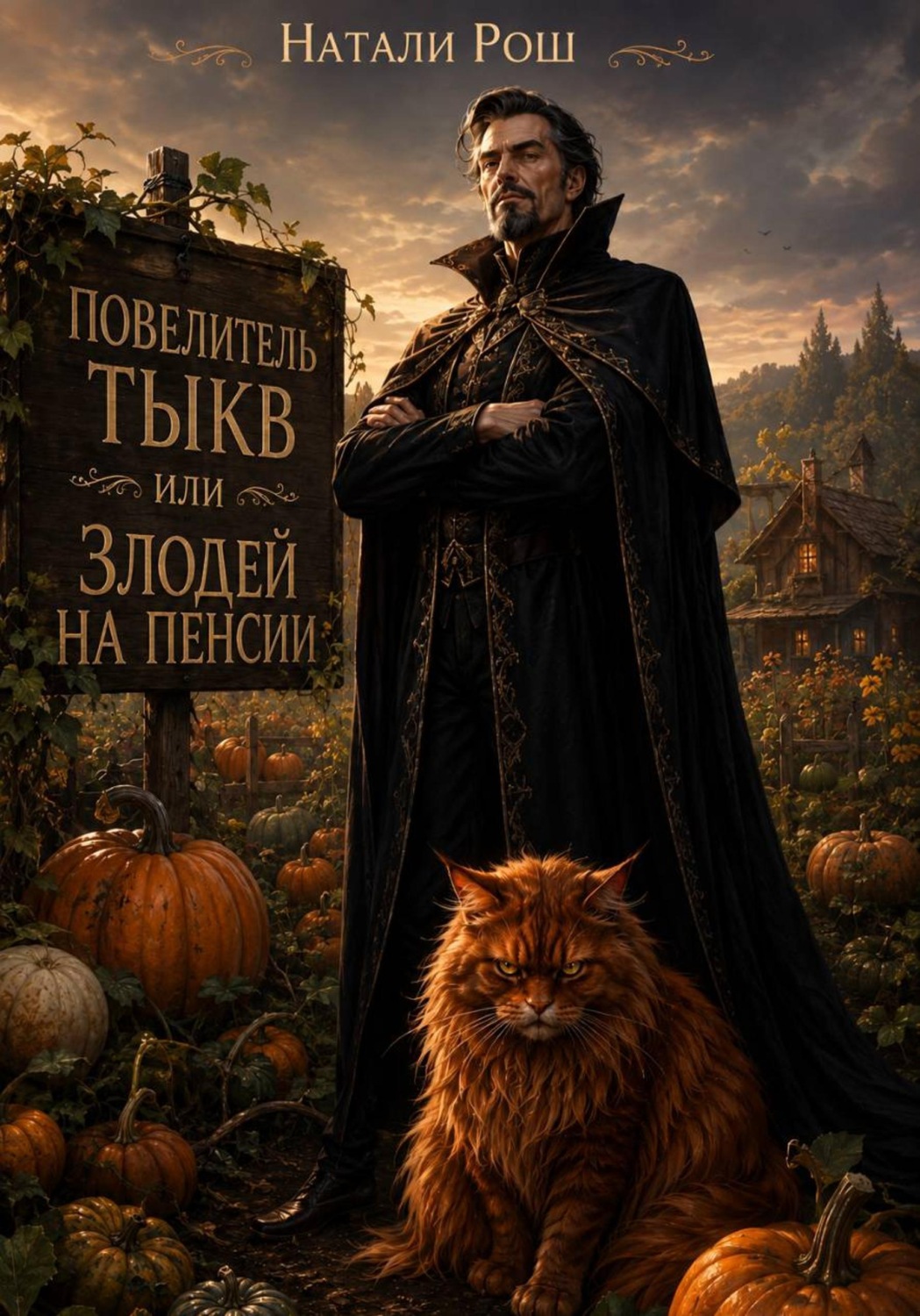 Обложка книги «Повелитель тыкв, или Злодей на пенсии»