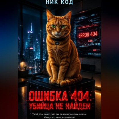 Обложка книги «ОШИБКА 404: УБИЙЦА НЕ НАЙДЕН»
