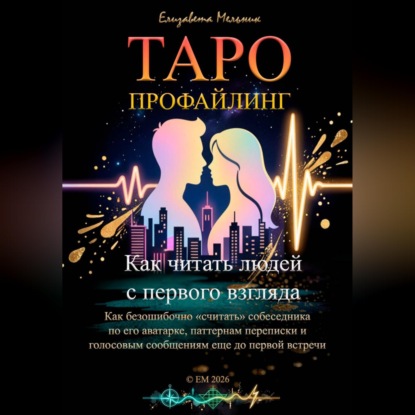 Обложка книги «ТАРО-ПРОФАЙЛИНГ Как читать людей с первого взгляда Как безошибочно «считать» собеседника по его аватарке, паттернам переписки и голосовым сообщениям еще до первой встречи»