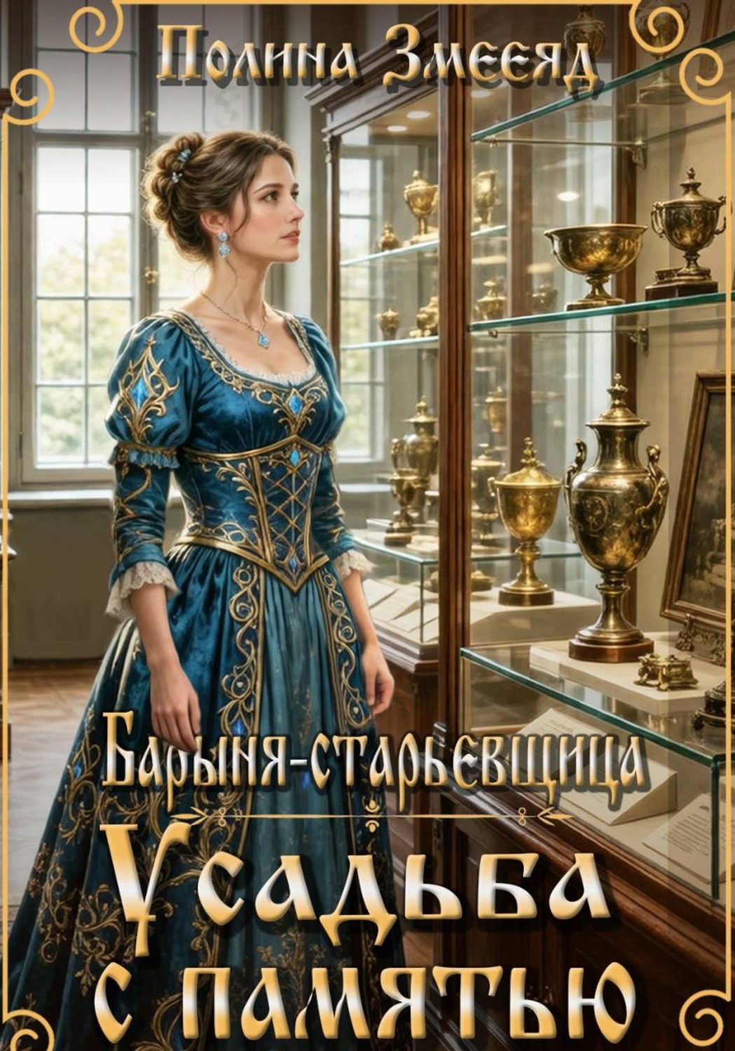 Обложка книги «Барыня-старьевщица. Усадьба с памятью»