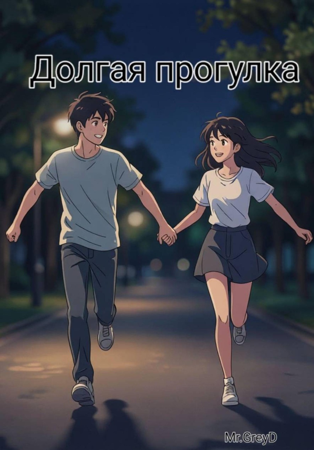 Обложка книги «Долгая прогулка»