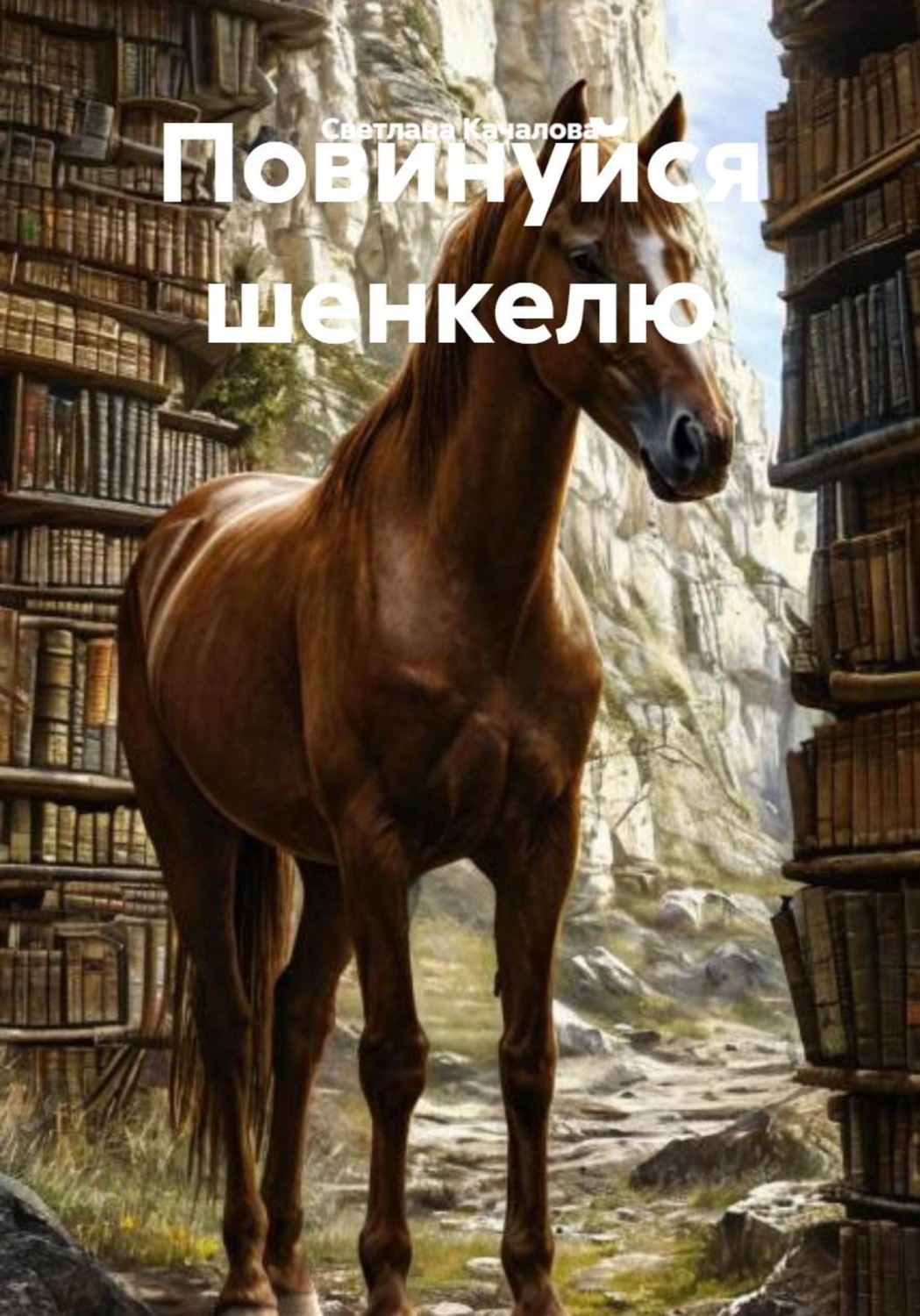 Обложка книги «Повинуйся шенкелю»