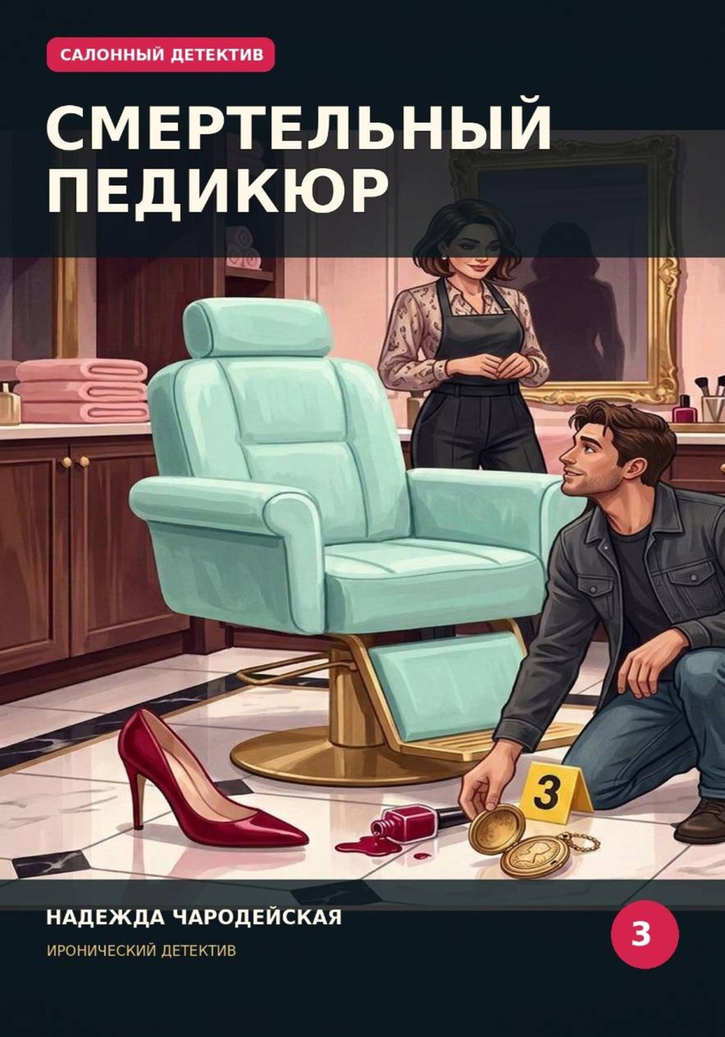 Обложка книги «Смертельный педикюр»