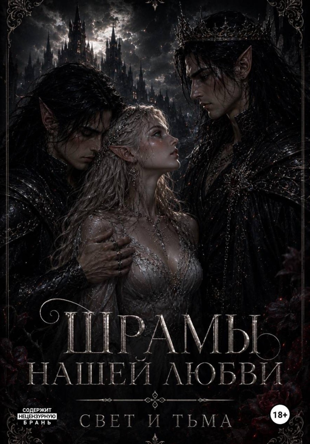 Обложка книги «Шрамы нашей любви. Тень и Свет»