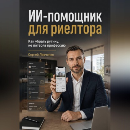 Обложка книги «ИИ-помощник для риелтора. Как убрать рутину, не потеряв профессию»
