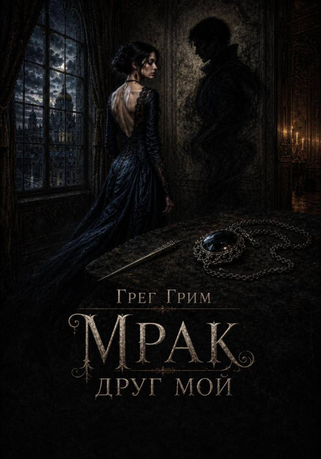 Обложка книги «Мрак, друг мой»